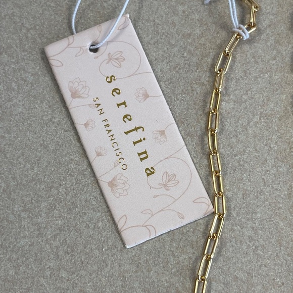 Serafina Gold Plated Libra Necklace - NWT - Picture 5 of 5